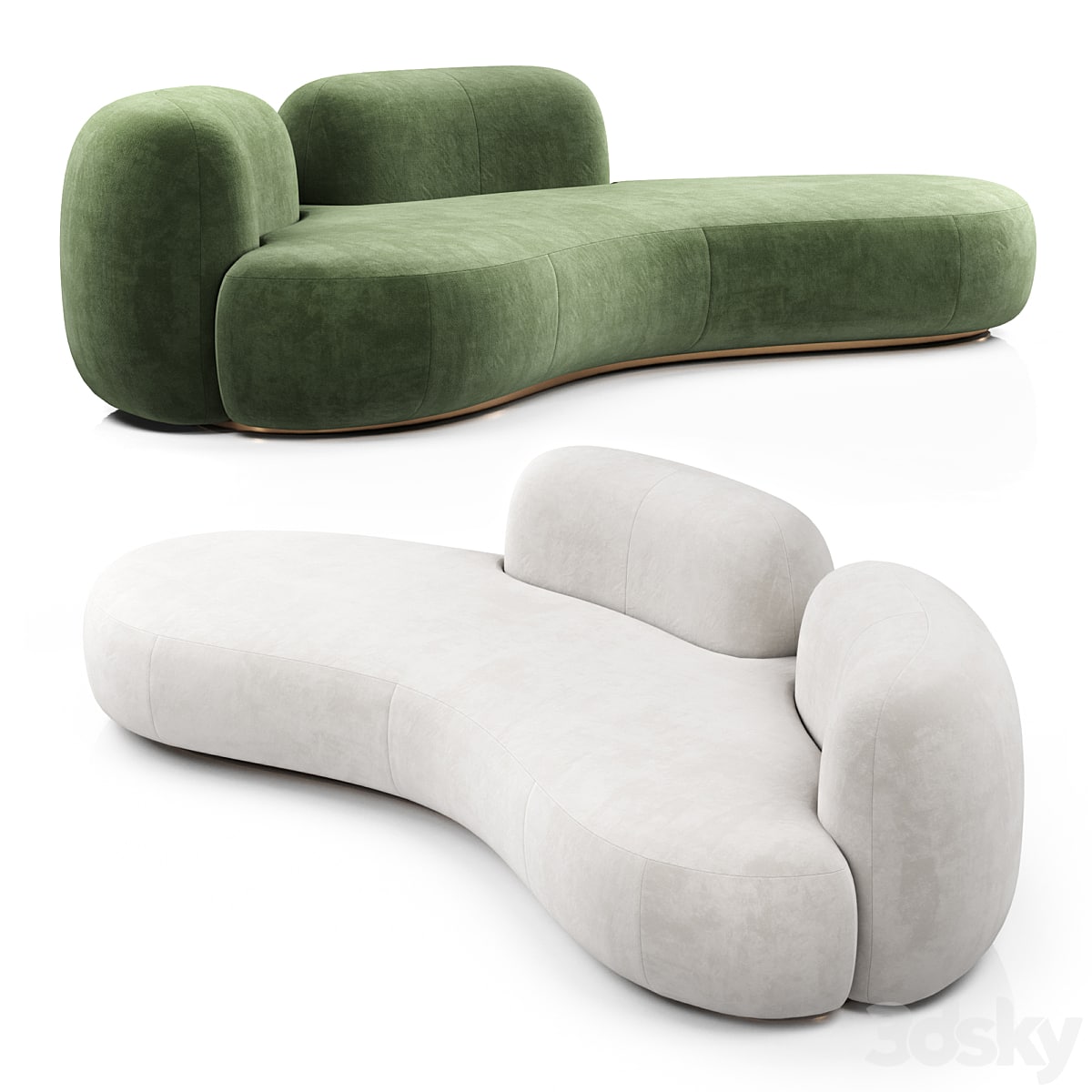 Tateyama XL Sofa by Secolo