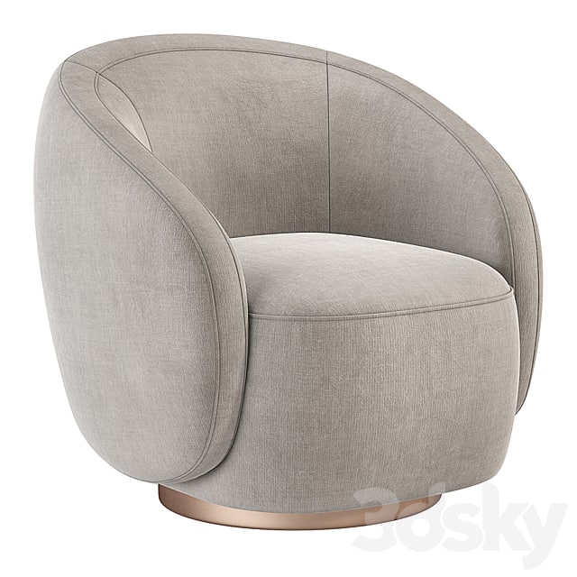 Kelly Wearstler Wetherly Swivel Chair