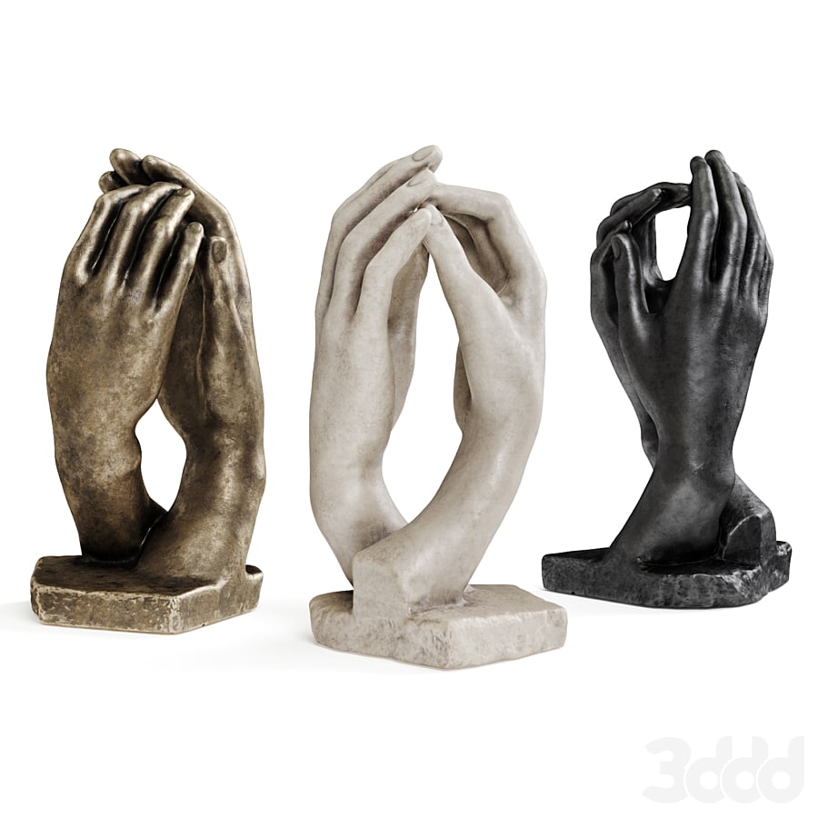 Hands Rodin sculpture